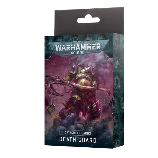 Warhammer 40,000: Death Guard – Karty Jednostek (Datasheet Cards)